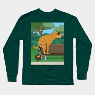 Corona and Dog Long Sleeve T-Shirt